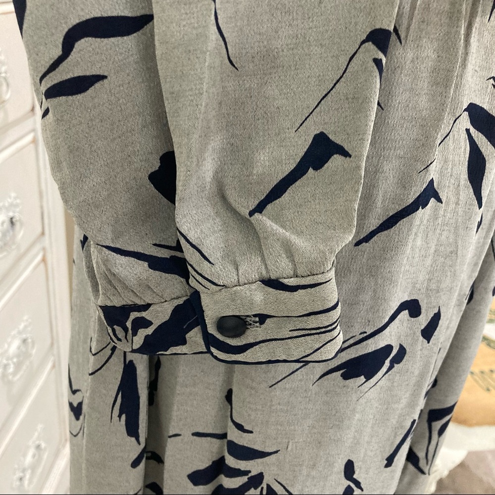 Vintage long sleeves dress size L - Picture 3 of 12